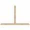 Ekena Millwork Portland Rough Sawn Timber Gable Bracket, Douglas Fir, 108"W x 72"H x 6"D x 6"F, 16/12 Pitch GBW108X72X0606POR00RDF - alternate 1